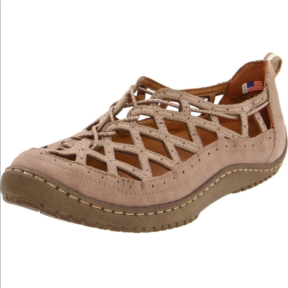 Earth Women's Kalso Leather Sandals 6 fisherman barefoot innovate too